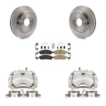 Front Brake Caliper Rotor Ceramic Pad Kit For Nissan LEAF Vehicles Manufactured In Japan KC8-100076N