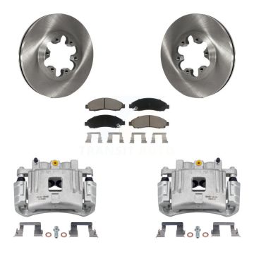 Front Brake Caliper Rotors Ceramic Pad Kit For Chevrolet Colorado GMC Canyon Isuzu i-280 KC8-100078C