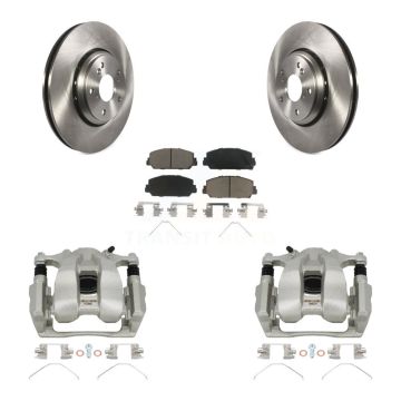 Front Disc Brake Caliper Rotors And Ceramic Pads Kit For Honda Accord Acura ILX KC8-100279C