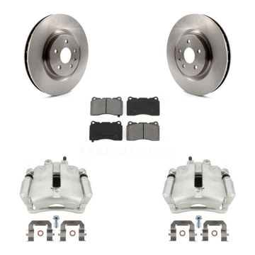 Front Brake Caliper Rotor And Semi-Metallic Pad Kit For Buick Regal With Brembo Calipers KC8-100279S