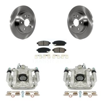 Rear Disc Brake Caliper Rotors And Semi-Metallic Pads Kit For Chevrolet Cruze Limited KC8-100362S