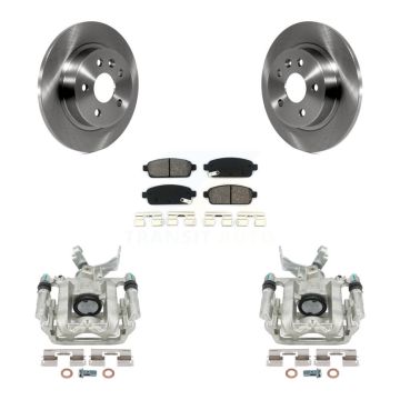 Rear Brake Caliper Rotor And Semi-Metallic Pad Kit For Chevrolet Trax Buick Encore Sonic KC8-100365S