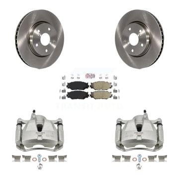 Front Disc Brake Caliper Rotors And Semi-Metallic Pads Kit For Lexus IS250 KC8-100376N