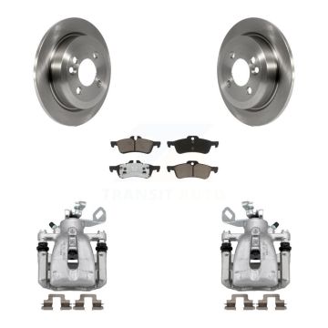Rear Brake Caliper Rotors Ceramic Pad Kit For Mini Cooper With 259mm Diameter Rotor KC8-100450C
