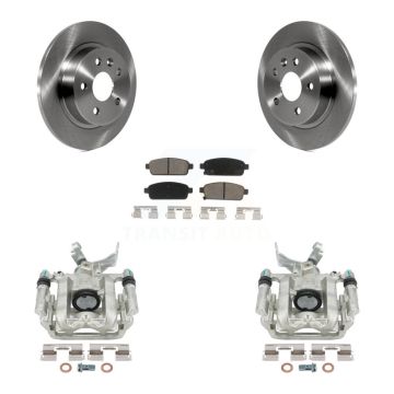 Rear Disc Brake Caliper Rotors And Ceramic Pad Kit For Chevrolet Trax Buick Encore Sonic KC8-100463C