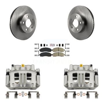 Front Brake Caliper Rotor And Ceramic Pad Kit For Ford Ranger Mazda B4000 Explorer Sport KC8-100497N
