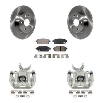 Rear Brake Caliper Rotor And Semi-Metallic Pad Kit For Chevrolet Trax Buick Encore Sonic KC8-100497P