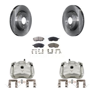 Front Disc Brake Caliper Rotors And Ceramic Pads Kit For Nissan Altima KC8-100620T