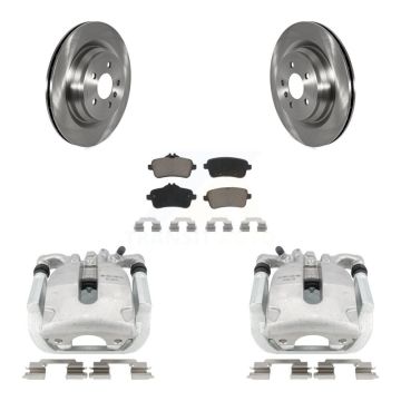 Rear Disc Brake Caliper Rotor Ceramic Pad Kit For Mercedes-Benz ML350 With Sport Package KC8-100630C