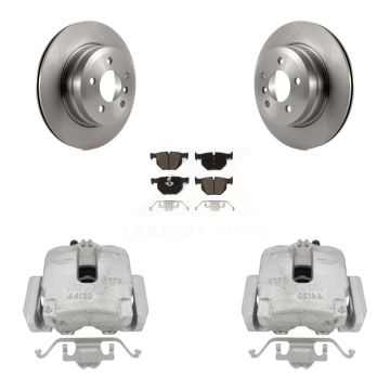 Rear Disc Brake Caliper Rotors And Ceramic Pads Kit For BMW X5 X6 KC8-100653C