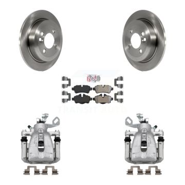 Rear Disc Brake Caliper Rotors And Semi-Metallic Pads Kit For Mini Cooper KC8-100685N