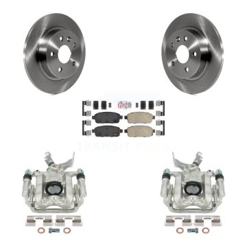 Rear Disc Brake Caliper Rotors And Ceramic Pad Kit For Chevrolet Trax Buick Encore Sonic KC8-101027N