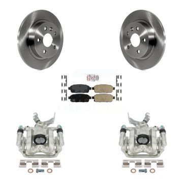 Rear Disc Brake Caliper Rotors And Ceramic Pad Kit For Chevrolet Trax Buick Encore Sonic KC8-101028N