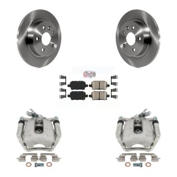 Rear Disc Brake Caliper Rotors And Ceramic Pads Kit For Chevrolet Cruze KC8-101031N