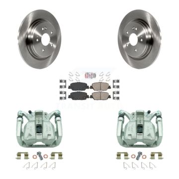 Rear Disc Brake Caliper Rotors And Ceramic Pads Kit For 2017-2022 Honda CR-V KC8-101039N