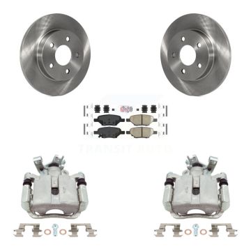Rear Brake Caliper Rotor & Ceramic Pad Kit For Chevrolet Malibu Pontiac Cobalt G5 G6 Ion KC8-101306N