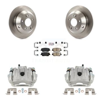 Rear Disc Brake Caliper Rotor And Ceramic Pad Kit For Kia Sorento Hyundai Santa Fe Sport KC8-101331N