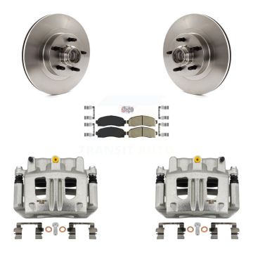 Front Brake Caliper Rotor And Ceramic Pad Kit For 2001-2002 Ford Explorer Sport Trac RWD KC8-101372N