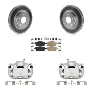 Front Brake Caliper Coat Rotors Ceramic Pad Kit For Chevrolet Cruze Buick Verano Orlando KCG-100473N