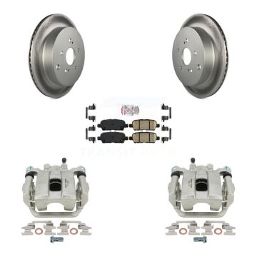 Rear Disc Brake Caliper Coat Rotor And Ceramic Pad Kit For 2009-2013 Suzuki Grand Vitara KCG-101039N