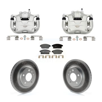 Front Brake Caliper Coat Rotors Ceramic Pad Kit For Chevrolet Cruze Buick Verano Orlando KCG-101160T