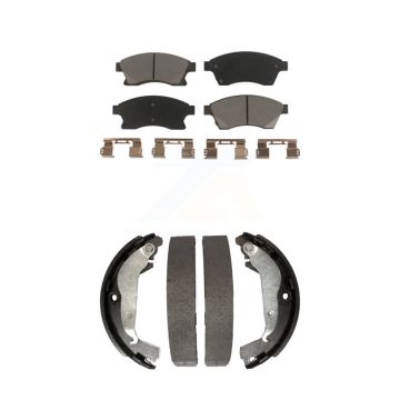 Front Rear Ceramic Brake Pads And Drum Shoes Kit For Chevrolet Cruze Limited KCN-100432