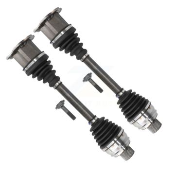 Front CV Axle Drive Shaft Assembly Kit For Audi Q5 A6 Quattro A7 SQ5 A8 S6 RS7 S8 KCV-100144