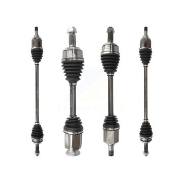 Front Rear CV Axle Drive Shaft Complete Assembly Kit For 2013-2014 Honda CR-V AWD KCV-100176