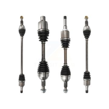 Front Rear CV Axle Drive Shaft Complete Assembly Kit For Chevrolet Equinox GMC Terrain KCV-100180