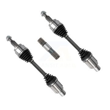 Front CV Axle Drive Shaft Assembly & Intermediate Kit For Dodge Ram 1500 4WD KCV-100194