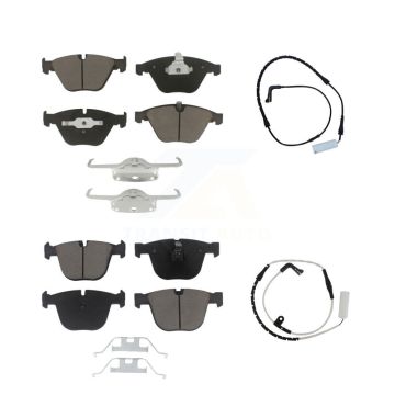Front Rear Ceramic Brake Pad And Wear Sensor Kit For BMW 750i 750Li 745i 745Li 760Li 760i KCW-100100