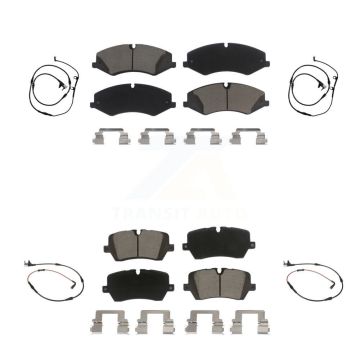 Front Rear Ceramic Brake Pad Wear Sensor Kit For Land Rover Range Sport with Brembo KCW-100295