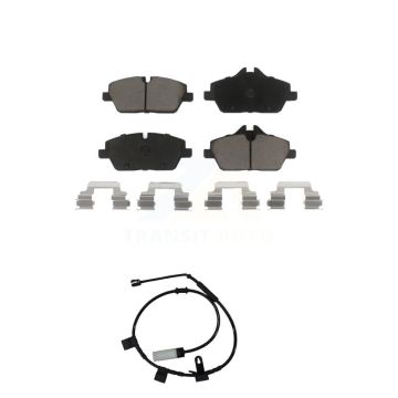 Front Ceramic Brake Pad & Wear Sensor Kit For Mini Cooper With 280mm Diameter Rotor KCW-100457