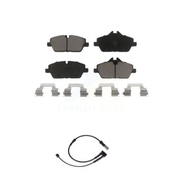 Front Ceramic Disc Brake Pads And Wear Sensors Kit For Mini Cooper KCW-100461