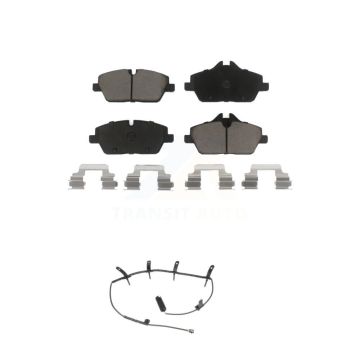 Front Ceramic Brake Pad & Wear Sensor Kit For Mini Cooper With 280mm Diameter Rotor KCW-100466