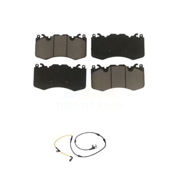 Front Ceramic Brake Pad & Wear Sensor Kit For Land Rover Range Sport without Brembo KCW-100497
