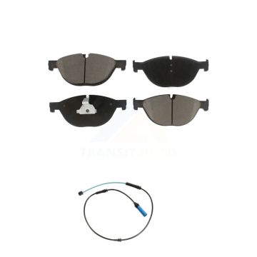 Front Ceramic Brake Pad And Wear Sensor Kit For BMW 750Li 750i 4.4L with Disc rear brakes KCW-100510