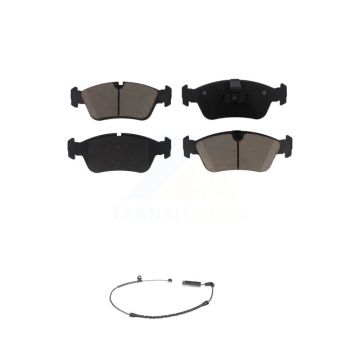 Front Ceramic Brake Pads Wear Sensor Kit For BMW Z4 325i 325Ci 320i 323i 328i 323Ci 328Ci KCW-100514