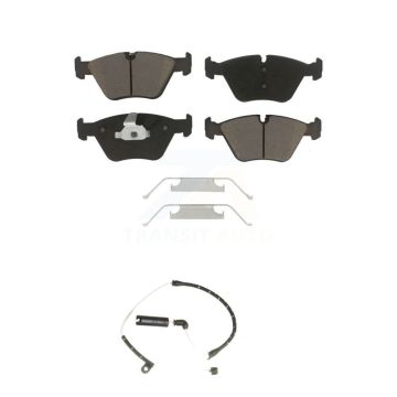 Front Ceramic Disc Brake Pads And Wear Sensors Kit For BMW Z4 KCW-100515
