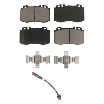 Front Ceramic Disc Brake Pads And Wear Sensors Kit For Mercedes-Benz SL500 SLK55 AMG KCW-100518