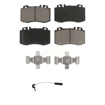 Front Ceramic Disc Brake Pads And Wear Sensors Kit For Mercedes-Benz ML500 ML55 AMG KCW-100519