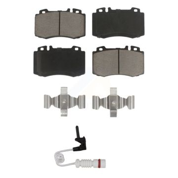 Front Ceramic Disc Brake Pads And Wear Sensors Kit For Mercedes-Benz ML500 ML430 ML55 AMG KCW-100521