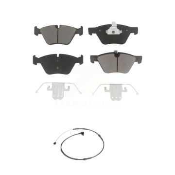 Front Ceramic Disc Brake Pads And Wear Sensors Kit For BMW Z4 KCW-100550