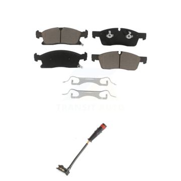 Front Ceramic Disc Brake Pads And Wear Sensors Kit For Mercedes-Benz ML350 GLE350 GLE400 KCW-100565
