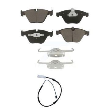 Front Ceramic Disc Brake Pads And Wear Sensors Kit For BMW X1 KCW-100571