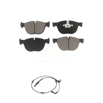 Front Ceramic Disc Brake Pads And Wear Sensors Kit For BMW X5 X6 KCW-100587
