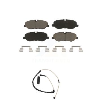 Front Ceramic Disc Brake Pads And Wear Sensors Kit For Land Rover Range KCW-100597