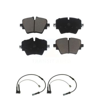 Front Ceramic Brake Pad Wear Sensor Pair Kit For BMW X1 Mini Cooper Countryman X2 Clubman KCW-100661
