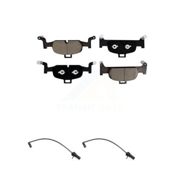Front Ceramic Brake Pads Wear Sensor Pair Kit For Audi A4 Quattro A5 Sportback allroad A6 KCW-100697