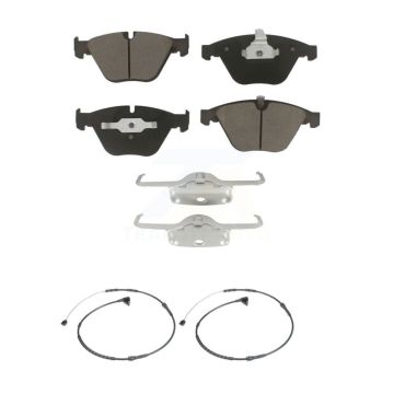 Front Ceramic Disc Brake Pads And Wear Sensor Pairs Kit For BMW Z4 KCW-100708